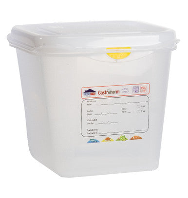 GN Storage Container 1/6 150mm Deep 2.6L 12 Pack