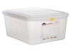 GN Storage Container 1/2 150mm Deep 10L 6 Pack