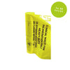 Yellow Heavy Duty Clinical Waste Sack 25 Pack