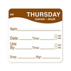 Day Food Labels 51mm x 51mm 500 Pack