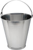 S/St.Swedish Skirted Bucket 12L Graduated