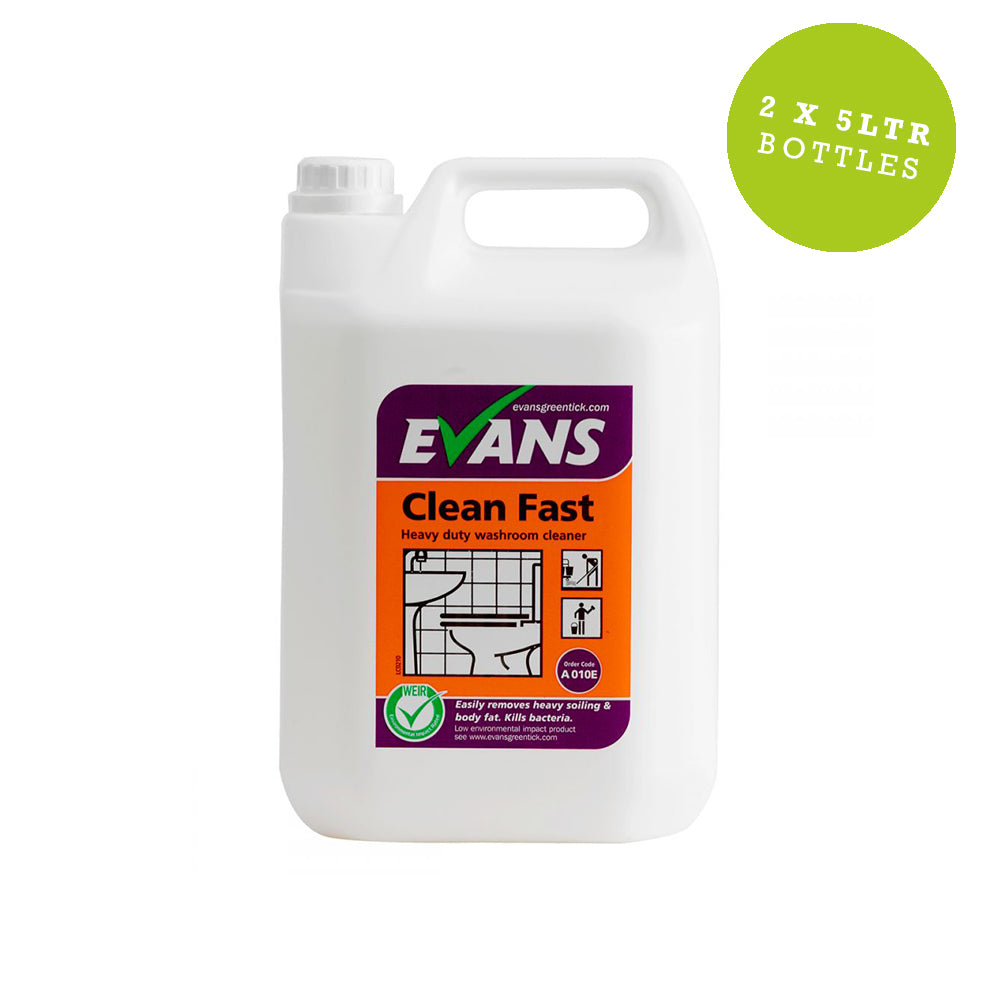Evans Cleanfast Foaming Washroom Cleaner 5Ltr