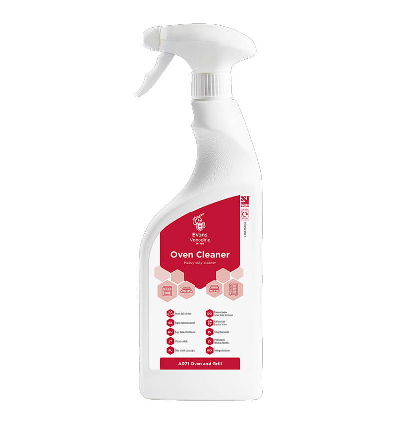 Evans Oven Cleaner 750ml Ready To Use Trigger Bottle