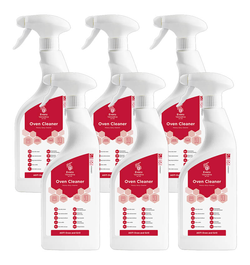 Evans Oven Cleaner 750ml Ready To Use Trigger Bottle