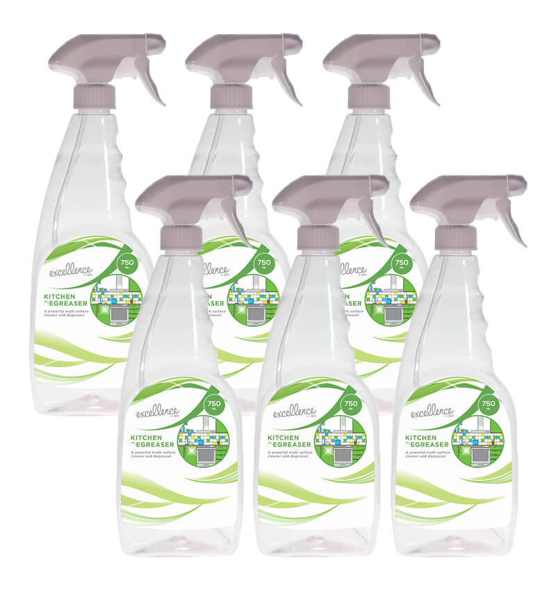 Excellence Kitchen Degreaser 750ml Ready To Use Trigger Bottles