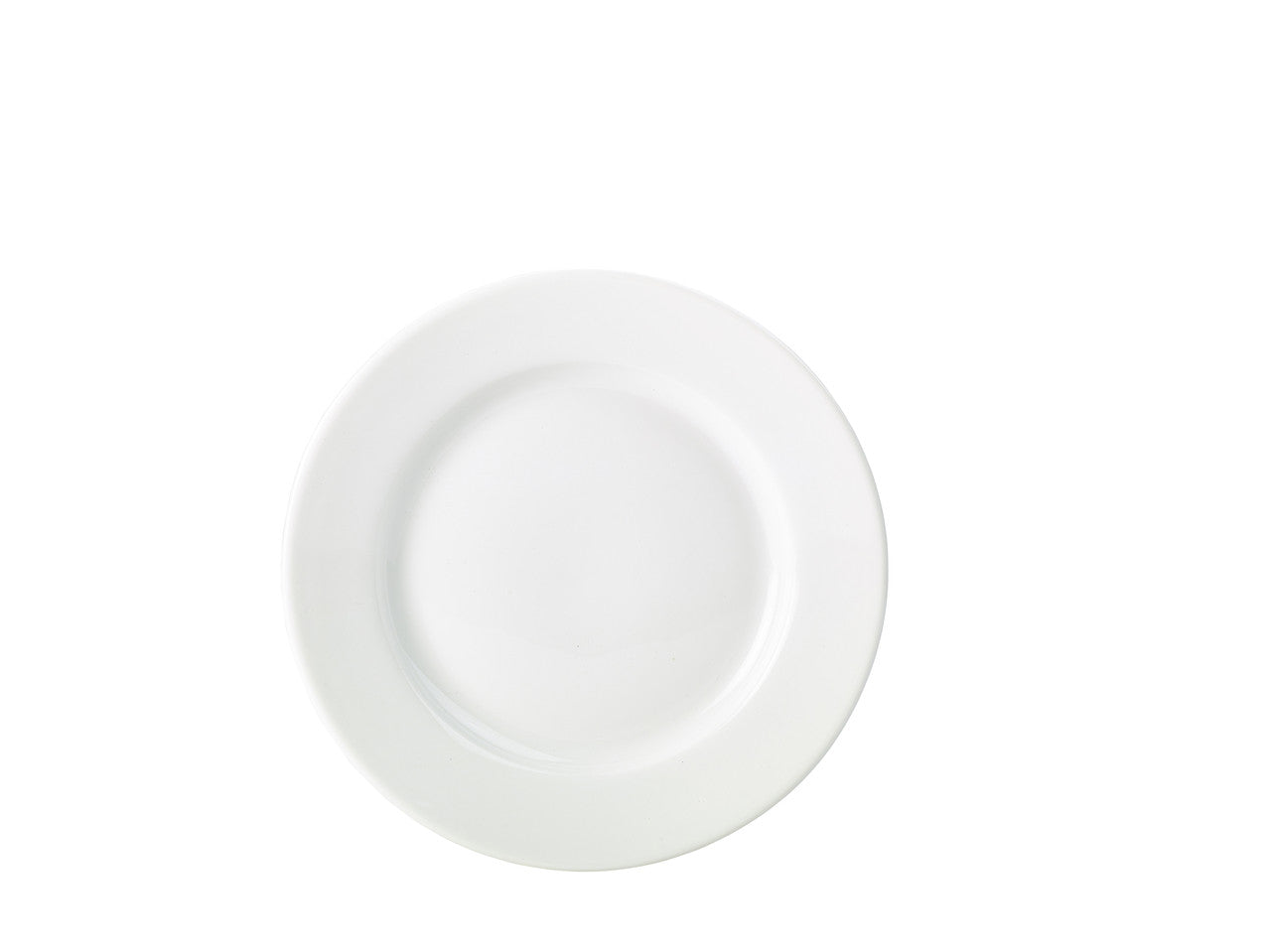 Genware Porcelain Classic Winged Plate 17cm/6.5" 6 Pack