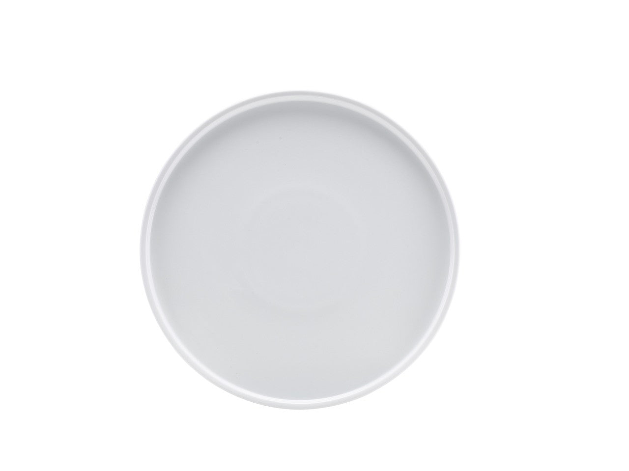 Genware Porcelain Low Presentation Plate 25cm/9.75" 6 Pack