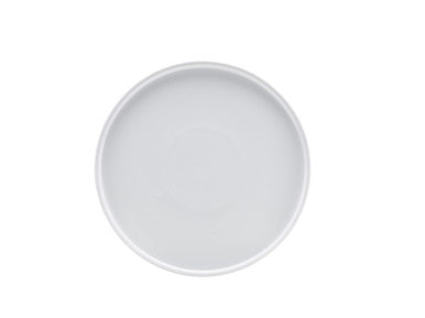 Genware Porcelain Low Presentation Plate 25cm/9.75" 6 Pack