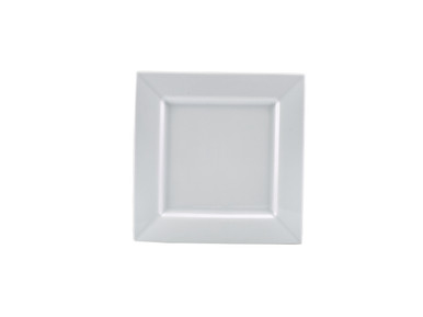 GenWare Porcelain Square Plate 18cm/7.25 6 Pack