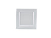 GenWare Porcelain Square Plate 18cm/7.25 6 Pack