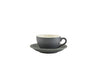 Genware Porcelain Matt Grey Saucer 13.5cm/5.25" 6 Pack