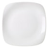 Genware Porcelain Rounded Square Plate 25cm/9.75" 6 Pack