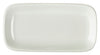 Genware Porcelain Rounded Rectangular Plate 19.5 x 10cm/7.75 x 4" 6 Pack