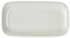 Genware Porcelain Rounded Rectangular Plate 35.5 x 19cm/14 x 7.5" 3 Pack