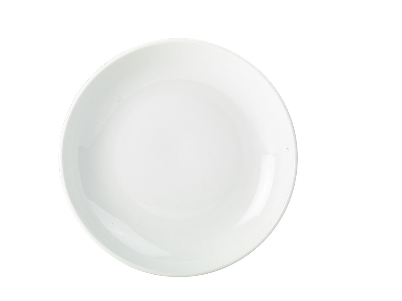 Genware Porcelain Couscous Plate 26cm/10.25" 6 Pack