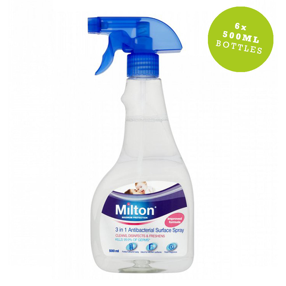 Milton Anti Bac Surface Spray Ready To Use 500ml Bottles