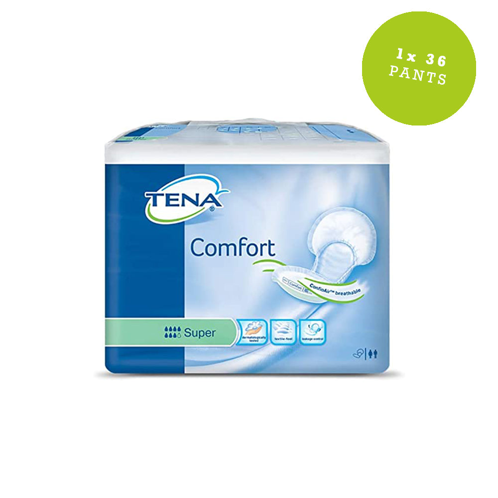 Tena 759010 Comfort Super (2100 - 2500ML) 36 Pack