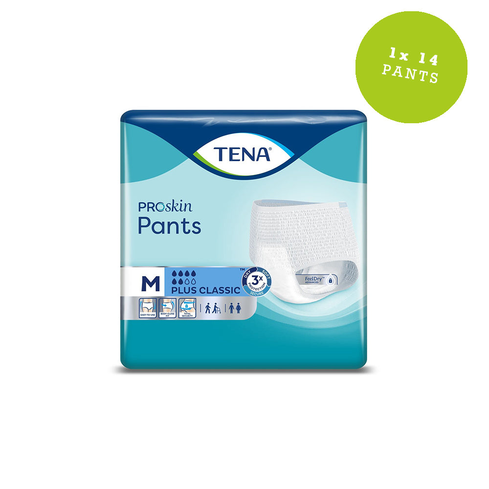 Tena 782535 Pants Plus Medium (1300 - 1700ML) Waist 80-110CM 14 Pack