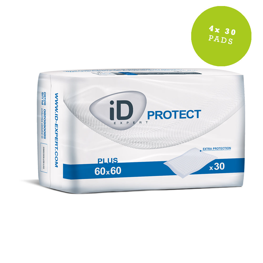 ID Protect 60 x 60cm Plus Disposable Bed Pads 30 Pack 5800660300