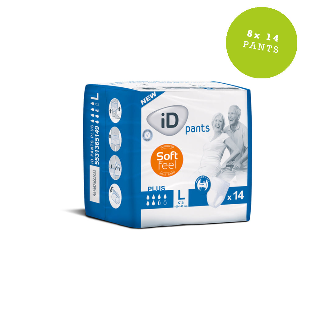 ID Pants Plus Large 14 Pack 5531365149-01