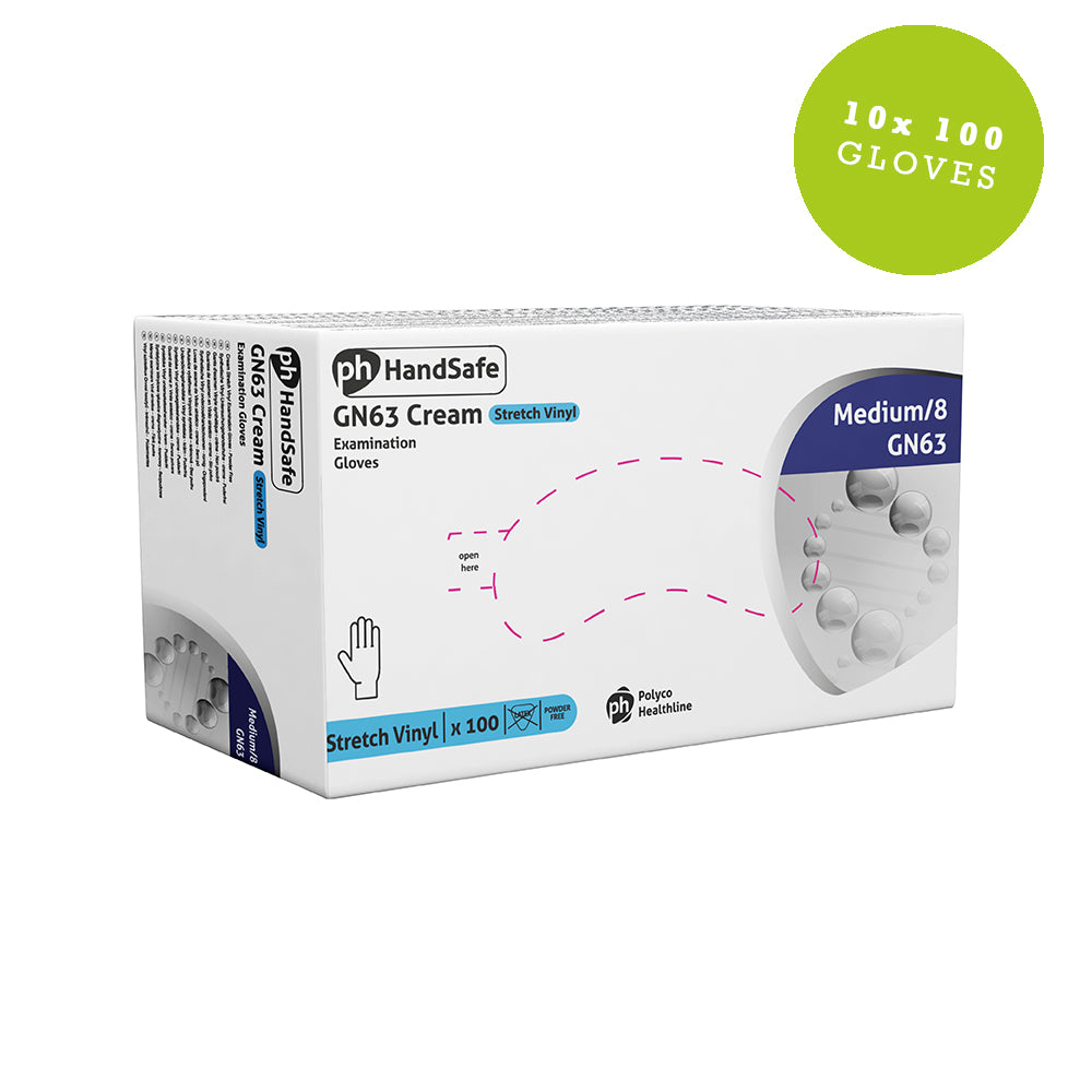 Synthetic Gloves Powder Free Clear