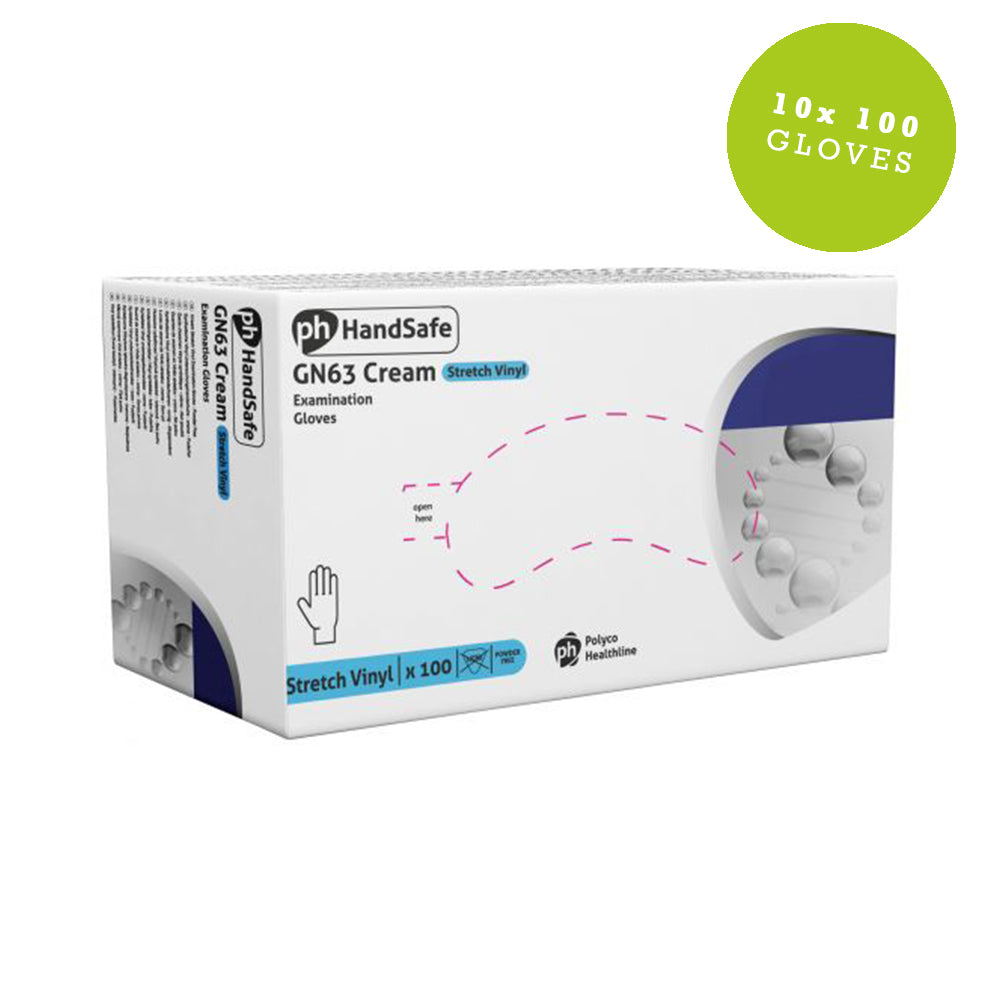 Synthetic Gloves Powder Free Clear