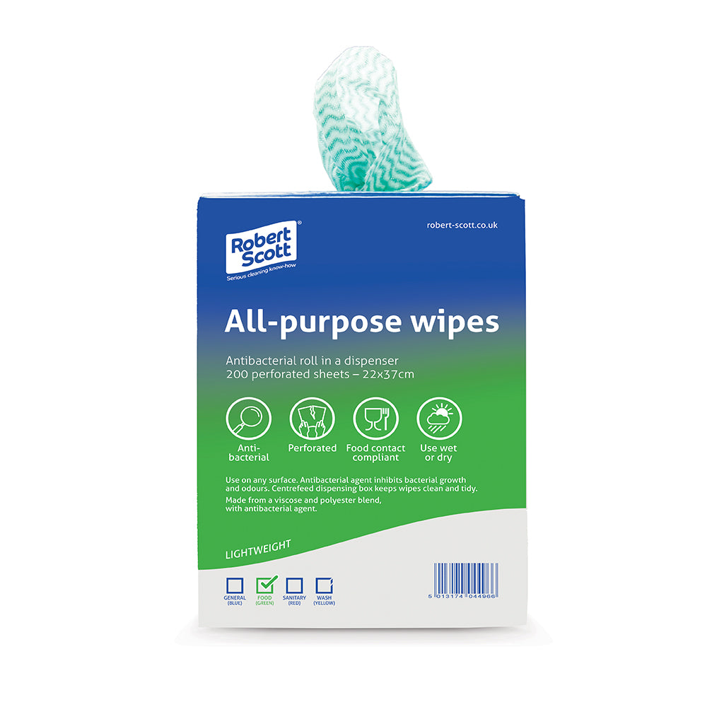 Wipe Cloth On A Roll 200 Pack