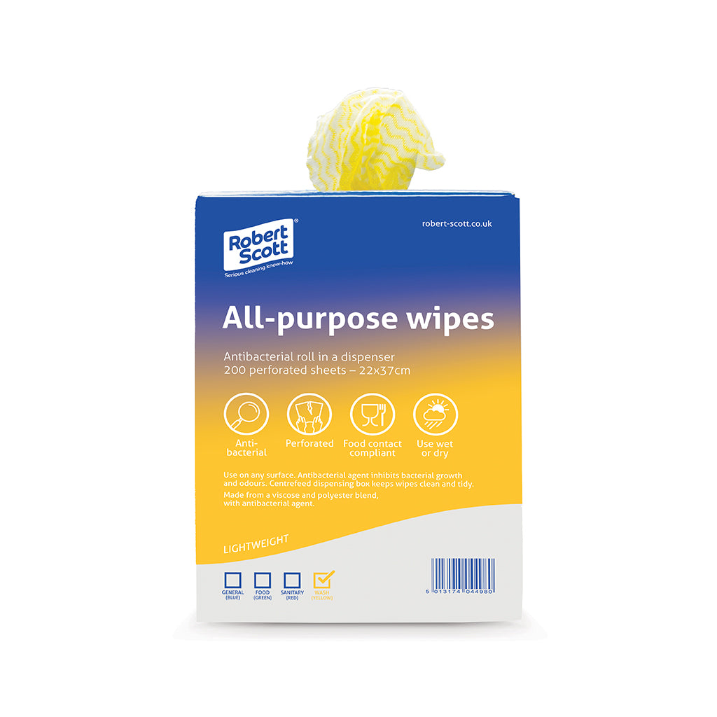 Wipe Cloth On A Roll 200 Pack