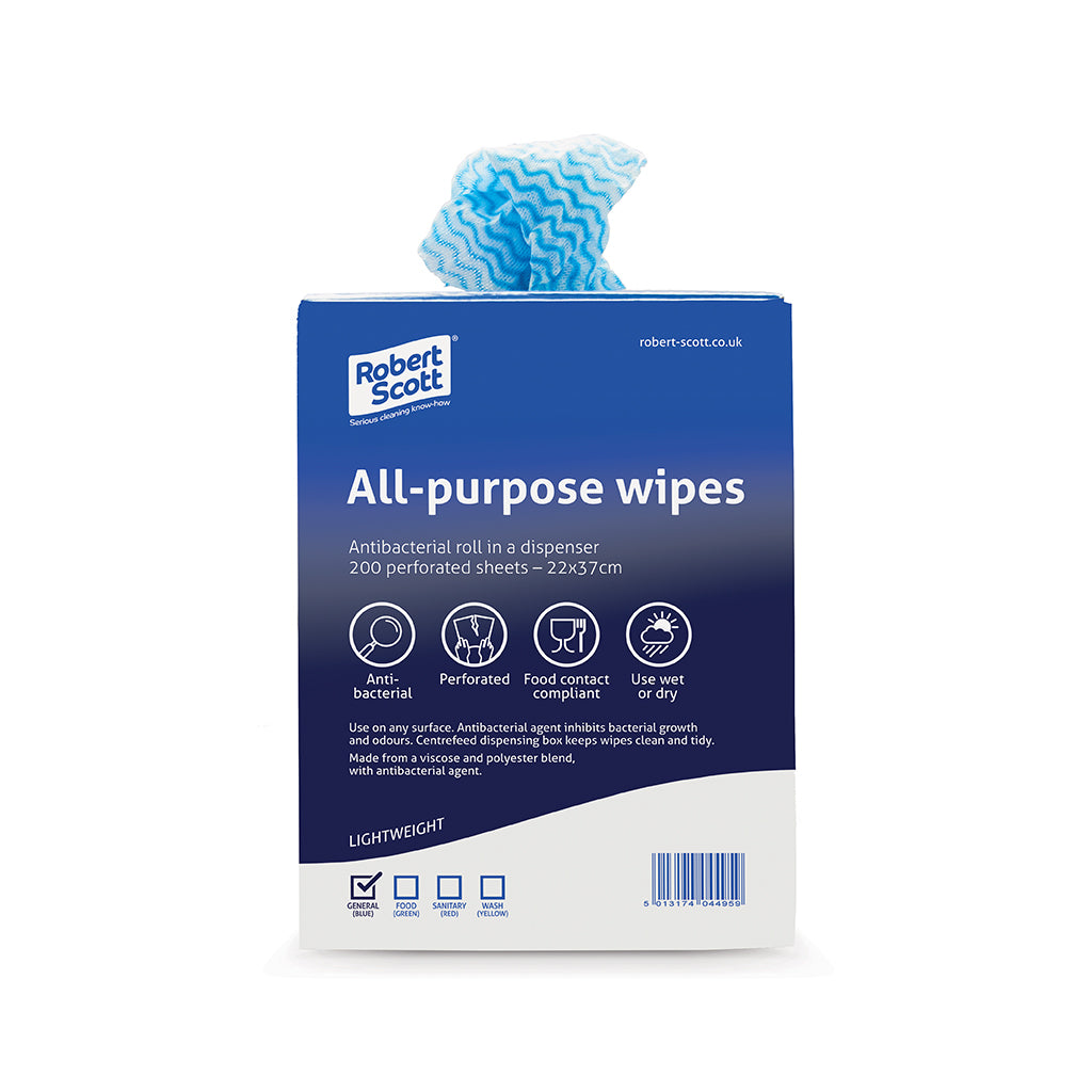 Wipe Cloth On A Roll 200 Pack