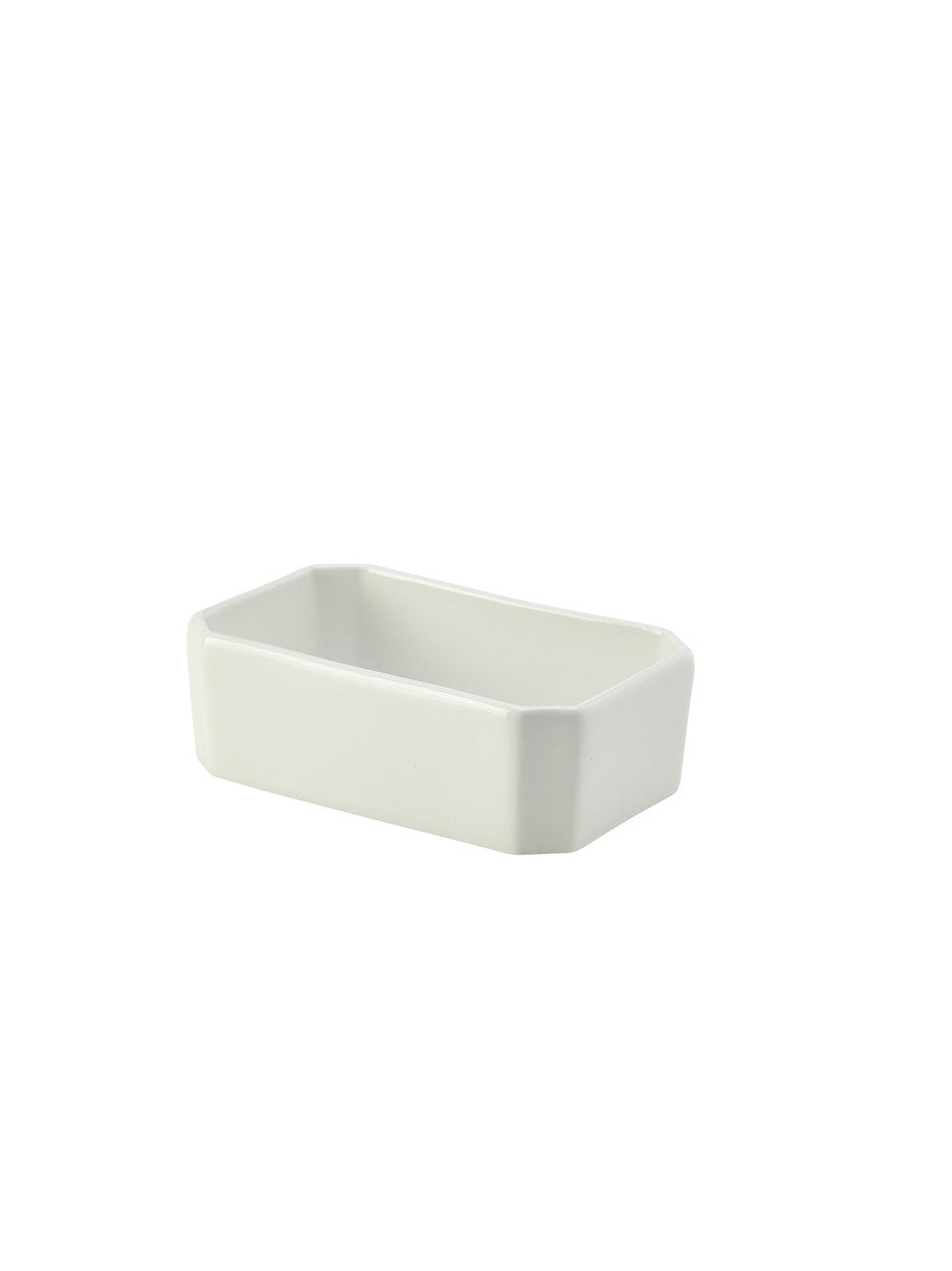 Genware Porcelain Sugar Packet Holder 12 x 7cm/4.75 x 2.75" 6 Pack