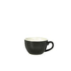 Genware Porcelain Black Bowl Shaped Cup 17.5cl/6oz 6 Pack