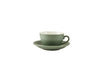 GenWare Porcelain Matt Sage Bowl Shaped Cup 17.5cl/6oz 6 Pack