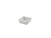 Genware Porcelain Square Dish 8.5 x 3.5cm/3.25 x 1.4" 6 Pack