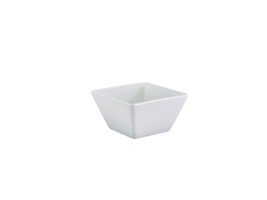 GenWare Porcelain Square Bowl 10.5cm/4" 6 Pack