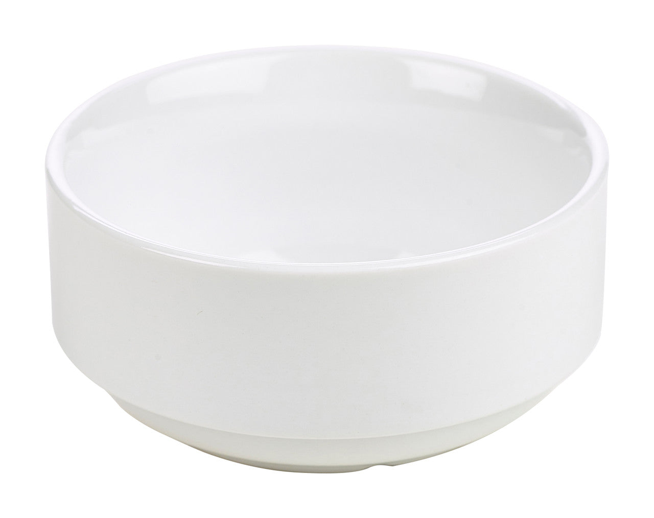 Genware Porcelain Unhandled Soup Bowl 25cl/8.75oz 6 Pack