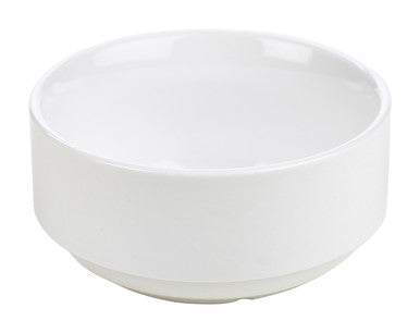 Genware Porcelain Unhandled Soup Bowl 25cl/8.75oz 6 Pack