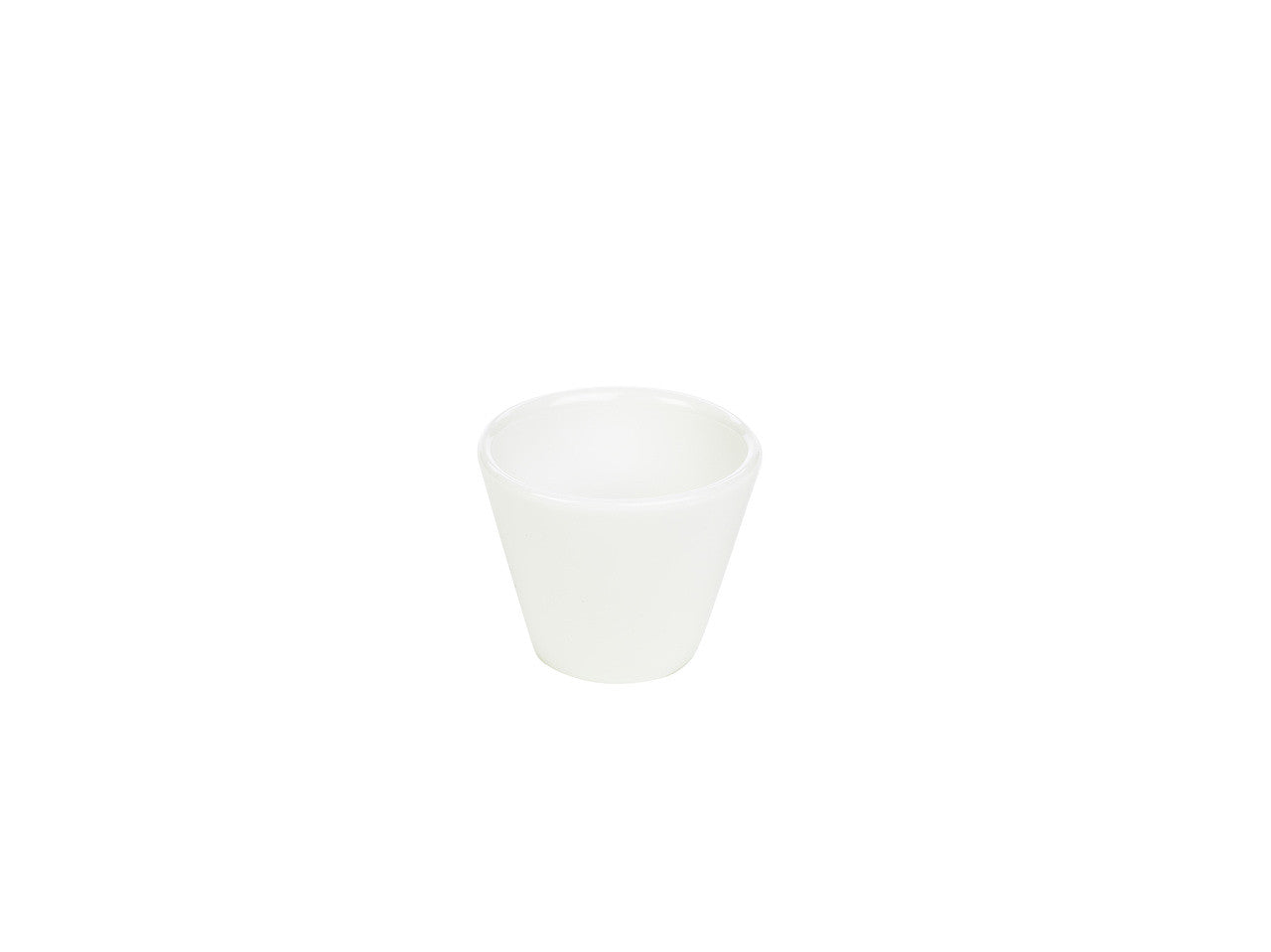 Genware Porcelain Conical Bowl 6cm/2.25" 12 Pack