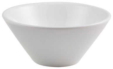 Genware Porcelain Low Conical Bowl 13.5cm/5.25" 6 Pack