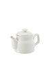 Genware Porcelain Teapot 45cl/15.75oz 6 Pack