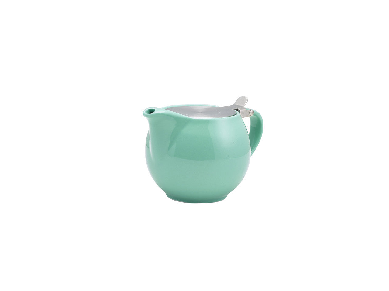 GenWare Porcelain Green Teapot with St/St Lid & Infuser 50cl/17.6oz 6 Pack