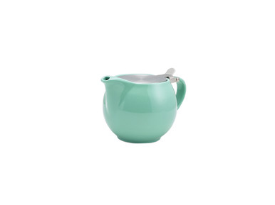 GenWare Porcelain Green Teapot with St/St Lid & Infuser 50cl/17.6oz 6 Pack