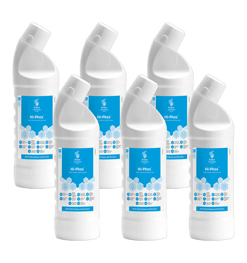 Evans Hi Phos Toilet Cleaner and Descaler 1Ltr