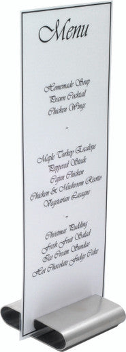 GenWare Stainless Steel Menu Stand