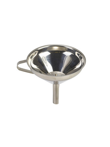 S/St.5"Funnel With Removable Strainer