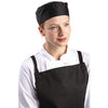 Whites Chef Skull Cap Polycotton Black - L A206-L