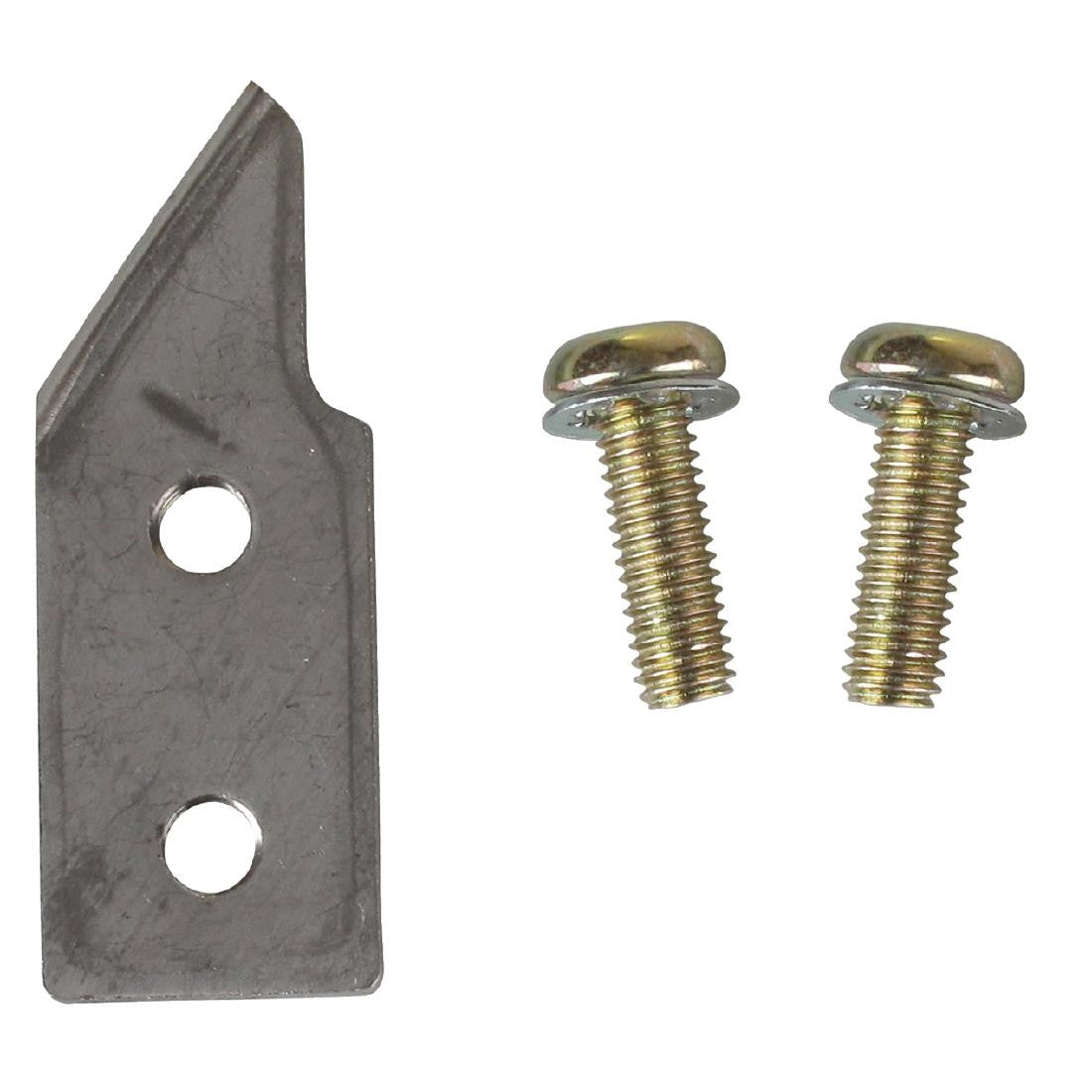 Vogue Bench Can Opener Blades with two screws.