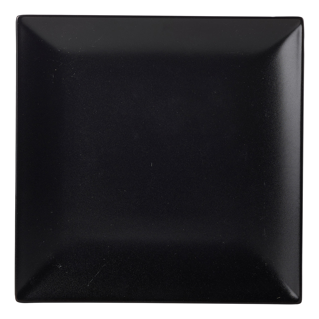 Luna Stoneware Black Square Plate 21cm/8.25" 6 Pack