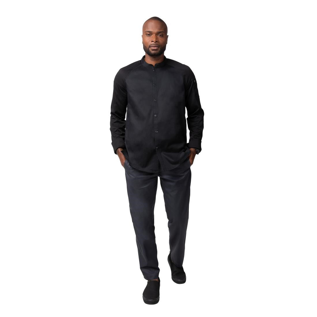 Chef Works Tulum Sustainable Chef Jacket Black S BA075-S