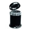 A Black Bin with a Medium Duty Pedal Bin Liner inside.