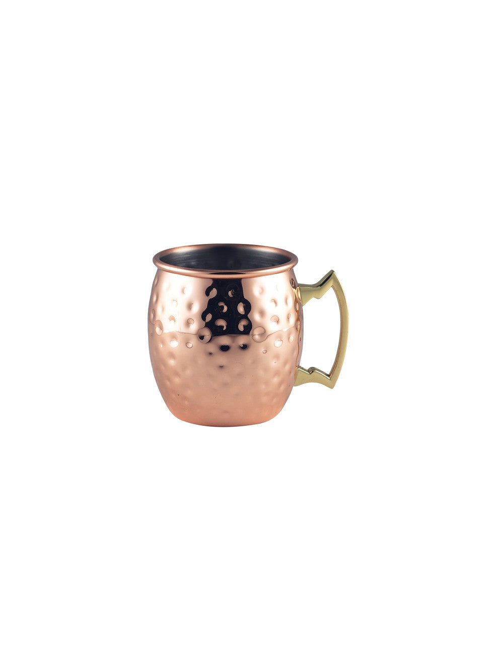 Barrel Copper Mug 40cl/14oz Hammered
